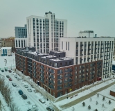 Ход строительства дома 1 в ЖК 4 Ленина -