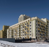 Ход строительства дома № 4, корпус 2 (ГП-8) в ЖК Октябрьский на Туре -