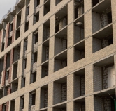 Ход строительства дома 29б, 2 этап, секция 5-8 в ЖК Заря -