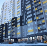 Ход строительства дома 1 в ЖК Парковый -