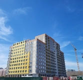 Ход строительства дома 1 в ЖК Концепт -