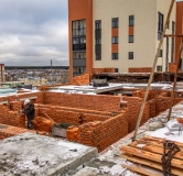 Ход строительства дома 2 в ЖК Философия Идеалистов на Театральной -