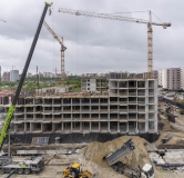 Ход строительства дома № 1306 (ГП-5.2) в ЖК Зарека -