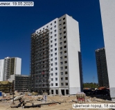 Ход строительства дома 132, корпус 223.3 в ЖК Цветной Город -