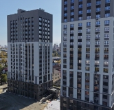 Ход строительства дома 27, корпус 1,2 в ЖК Ньютон -