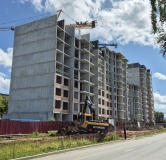 Ход строительства дома 5б в ЖК Есенин -