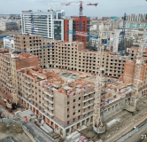 Ход строительства дома № 1 в ЖК Сити-квартал на Взлетной -
