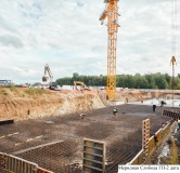 Ход строительства дома 12 (ГП-2) в ЖК Меридиан Слобода -