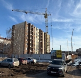 Ход строительства дома 38Б в ЖД По ул. Степана Разина -