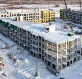 Ход строительства дома № 5 (ГП-12) в ЖК Смородина -