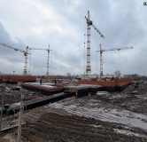 Ход строительства дома 4б в ЖК Причал -