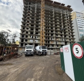 Ход строительства дома 1 в ЖК М2 Иркутск (М2 Residence) -