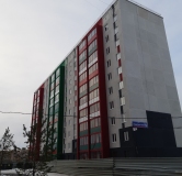 Ход строительства дома 2 в ЖК Вишневая Горка -