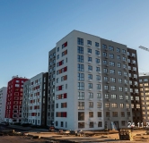 Ход строительства дома 2.5 в ЖК Кантри -