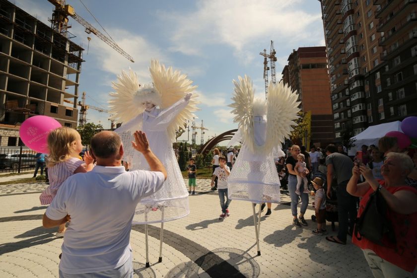 В экорайоне «Вересаево» в Ростове сдали в эксплуатацию два многоквартирных дома