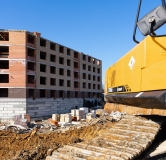 Ход строительства дома 1.2 в ЖК Брик -