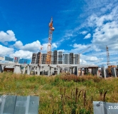 Ход строительства дома 74 в ЖК Радужные дворы -