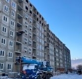 Ход строительства дома № 36 в ЖК По пр. Московский -