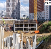 Ход строительства дома 1 в ЖК Парковый Квартал 2.0 -