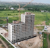 Ход строительства дома № 1, квартал 4 в Макрорайон Амград -