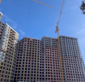 Ход строительства дома № 21 в ЖК Парус -