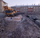 Ход строительства дома 23а в ЖК По ул. Лесная -