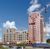 Ход строительства дома 1 в ЖК Траектория -