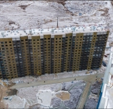 Ход строительства дома 1 в ЖК Самоцветы -