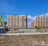 Ход строительства дома 16 в ЖК Форсо -