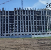 Ход строительства дома 1 в ЖК Крылья -