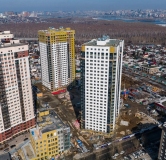 Ход строительства дома секция 2а,2б,2в в ЖК Астон. Шесть звёзд -