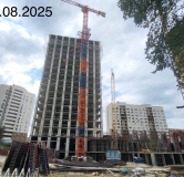 Ход строительства дома 2 в ЖК Wellart City -