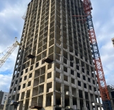 Ход строительства дома 2 в ЖК Wellart City -