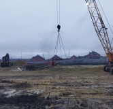 Ход строительства дома 63 в ЖК Лугометрия -