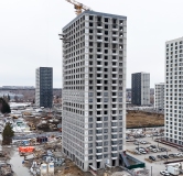 Ход строительства дома № 117, корпус 12 (4А) в ЖК Фатера -