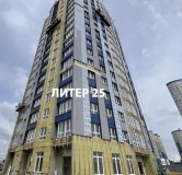Ход строительства дома Литер 25 в ЖК Фонтаны -