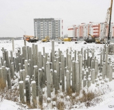 Ход строительства дома 3Е в ЖК Новобережье -