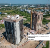 Ход строительства дома № 1 в ЖК Лето -