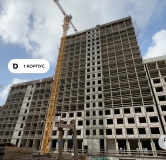 Ход строительства дома Литер 1 в ЖК Порто Ново -
