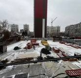 Ход строительства дома 3 (з/у 39) в ЖК Виноград -