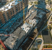 Ход строительства дома 10/1, секция 8-10 в ЖК Ясный Берег -