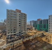 Ход строительства дома 1.1 в ЖК Патриот -