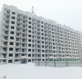 Ход строительства дома 4 в ЖК ‎Зелёные холмы -