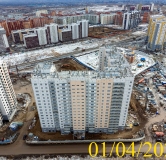 Ход строительства дома 11 в Микрорайон Нанжуль-Солнечный -