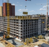 Ход строительства дома 1, 2, 3, 4 в ЖК Сибирская Калина -