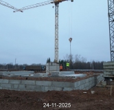 Ход строительства дома 26 в ЖК Цветы Башкирии -