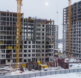 Ход строительства дома 1 в ЖК Урбан Мартен -