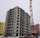 Ход строительства дома 25 в ЖК Город оружейников -