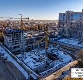 Ход строительства дома 1 в ЖК Citatum -