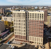 Ход строительства дома секция 1.7 в ЖК 19/56. Кварталы Телецентра -